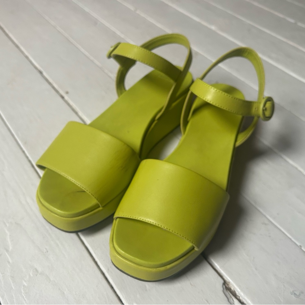 Camper Green Sandals